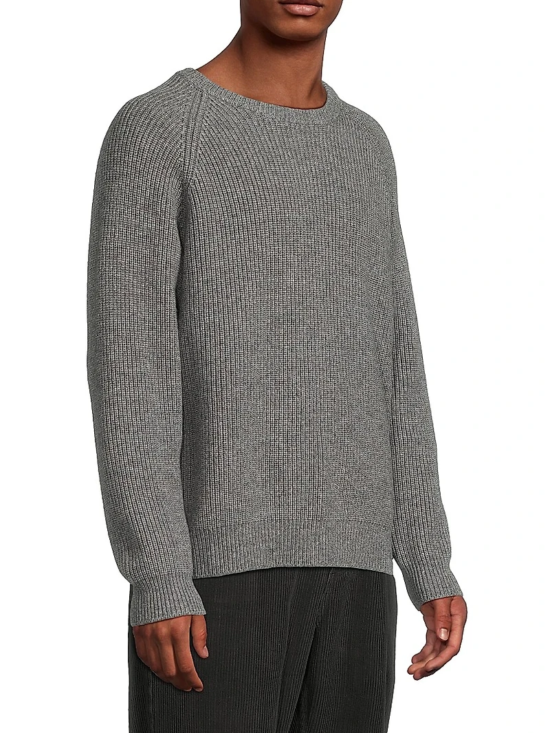 Wool-Blend Crewneck Sweater