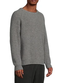 Wool-Blend Crewneck Sweater