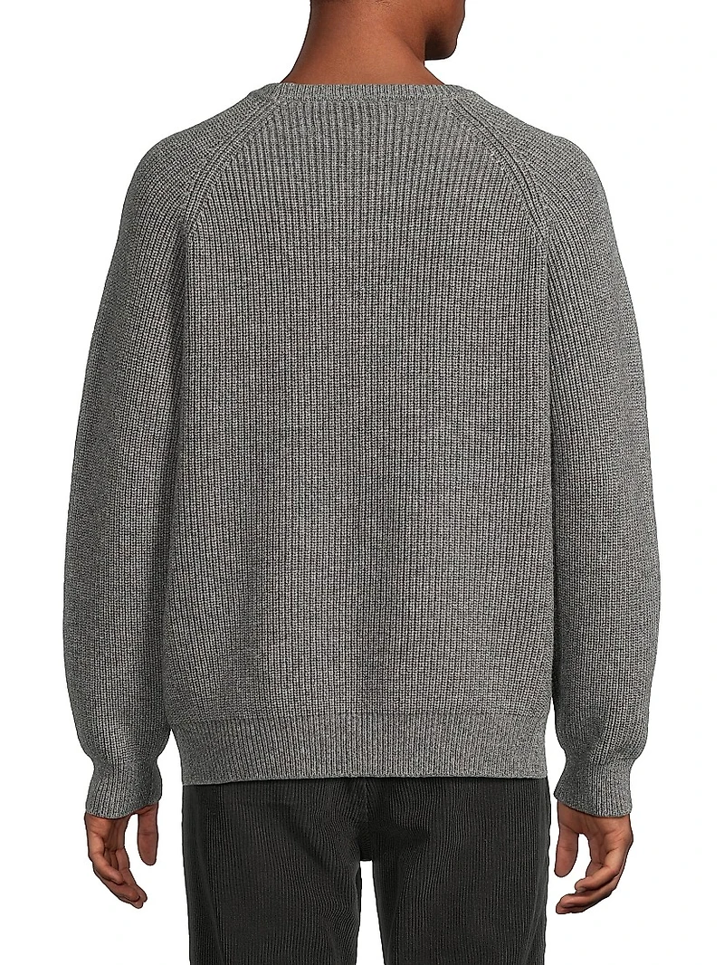 Wool-Blend Crewneck Sweater
