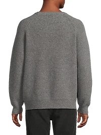 Wool-Blend Crewneck Sweater