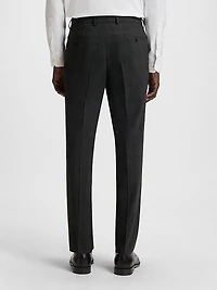 Slim-Fit Suit Checked Crease-Resistant Stretch Wool