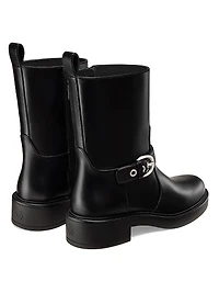 Chrystie 20MM Leather Booties