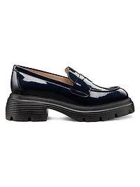 Hudson Lite 40MM Patent Leather Penny Loafers