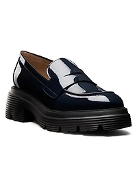 Hudson Lite 40MM Patent Leather Penny Loafers