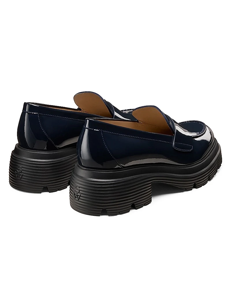 Hudson Lite 40MM Patent Leather Penny Loafers