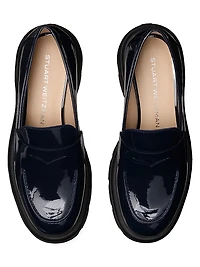 Hudson Lite 40MM Patent Leather Penny Loafers