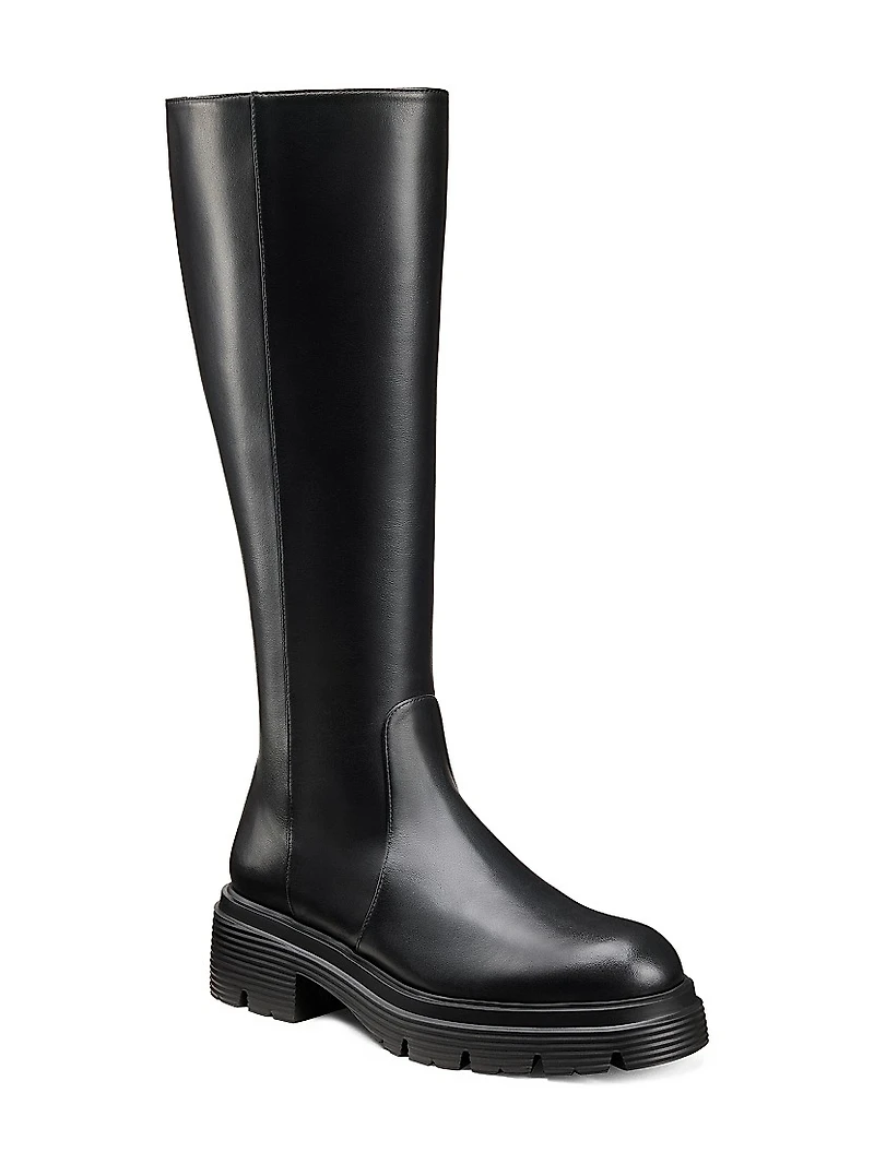 Hudson Lite 40MM Leather Knee-High Boots