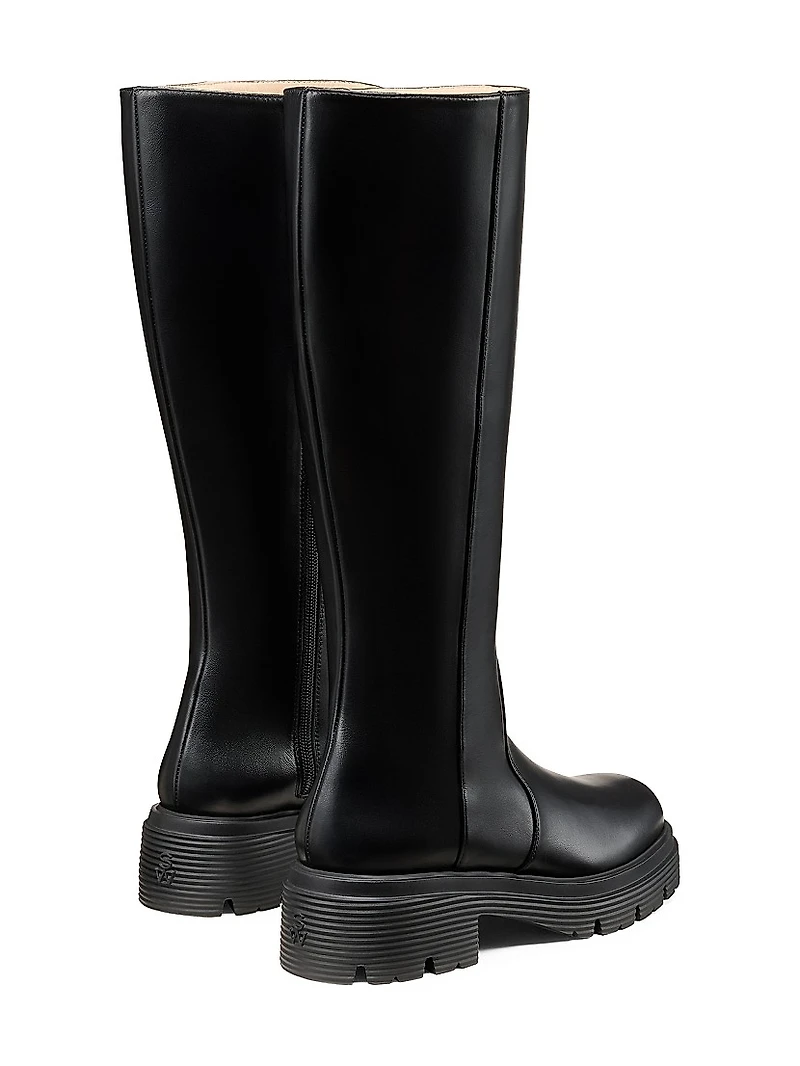 Hudson Lite 40MM Leather Knee-High Boots