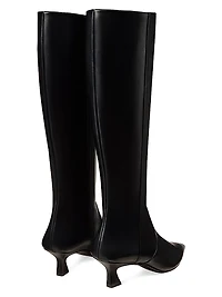Vinnie 50MM Leather Knee-High Boots