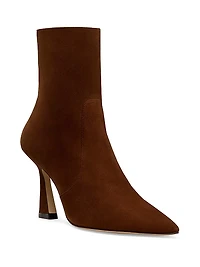Vinnie 85MM Suede Booties