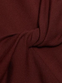 Cody Twisted Stretch-Cotton Midi-Dress