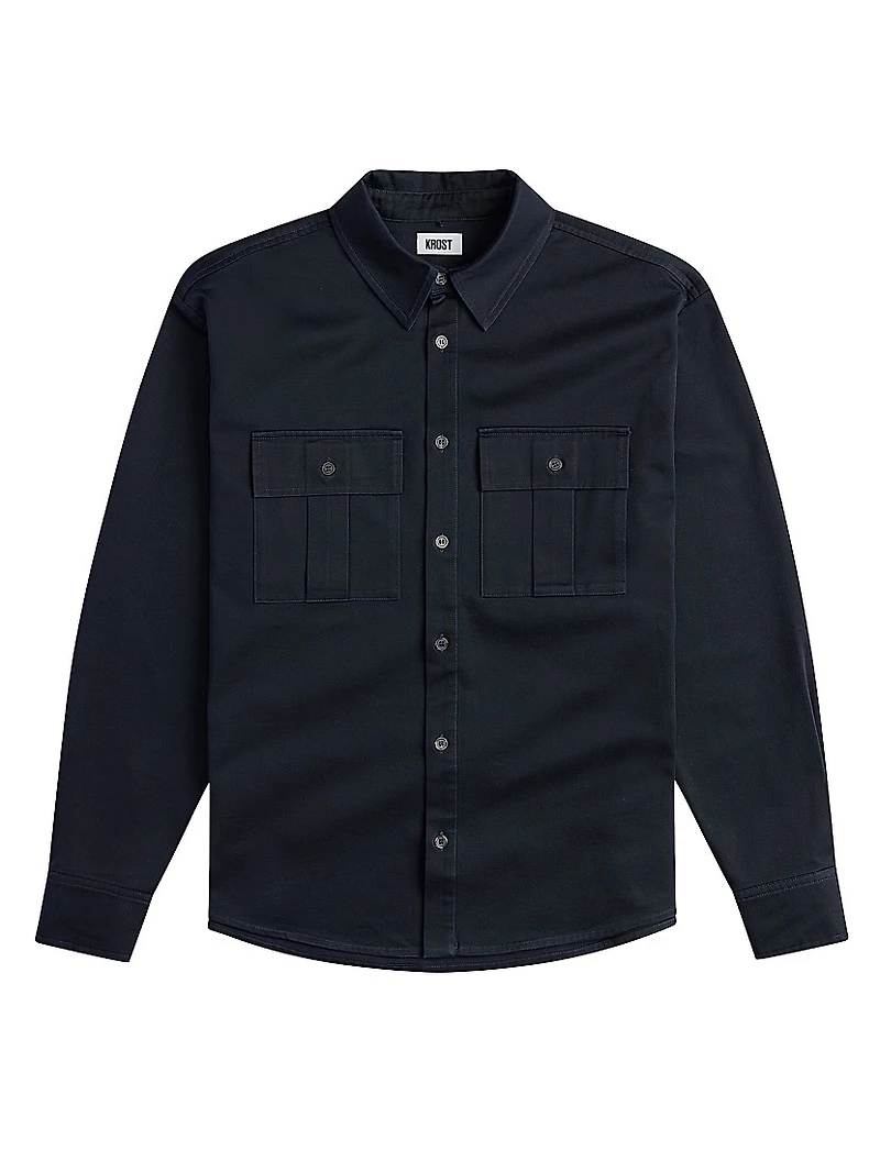 Pleated Pocket Shirt