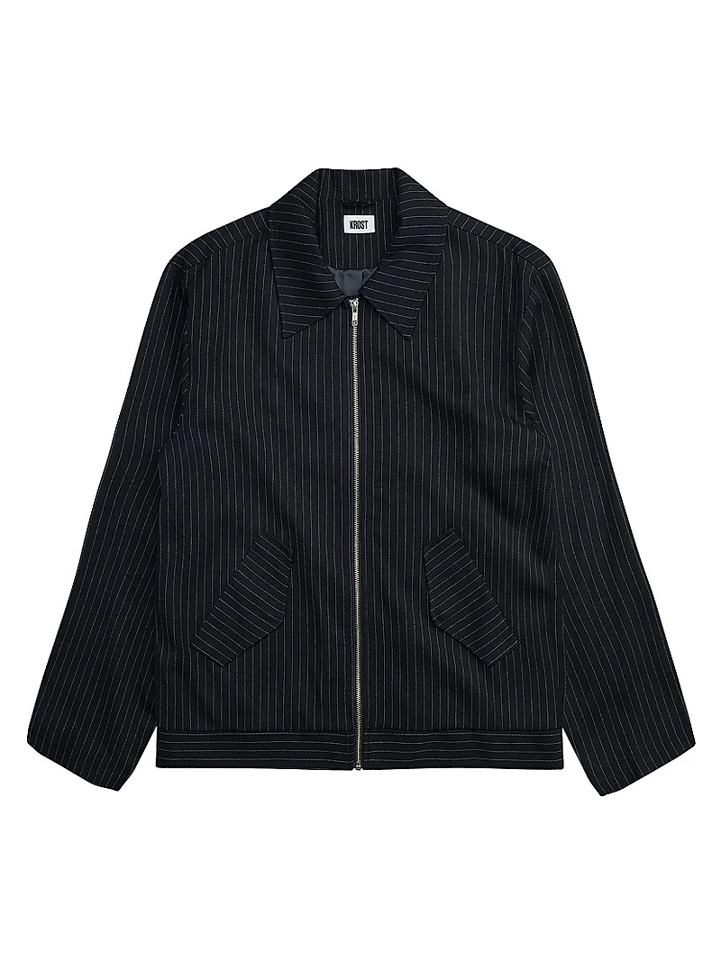 University Pinstripe Jacket