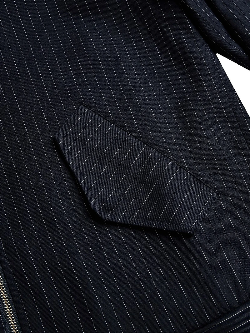 University Pinstripe Jacket