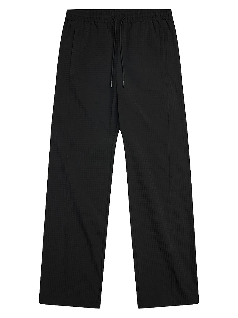 Seamed Nylon Track Pants