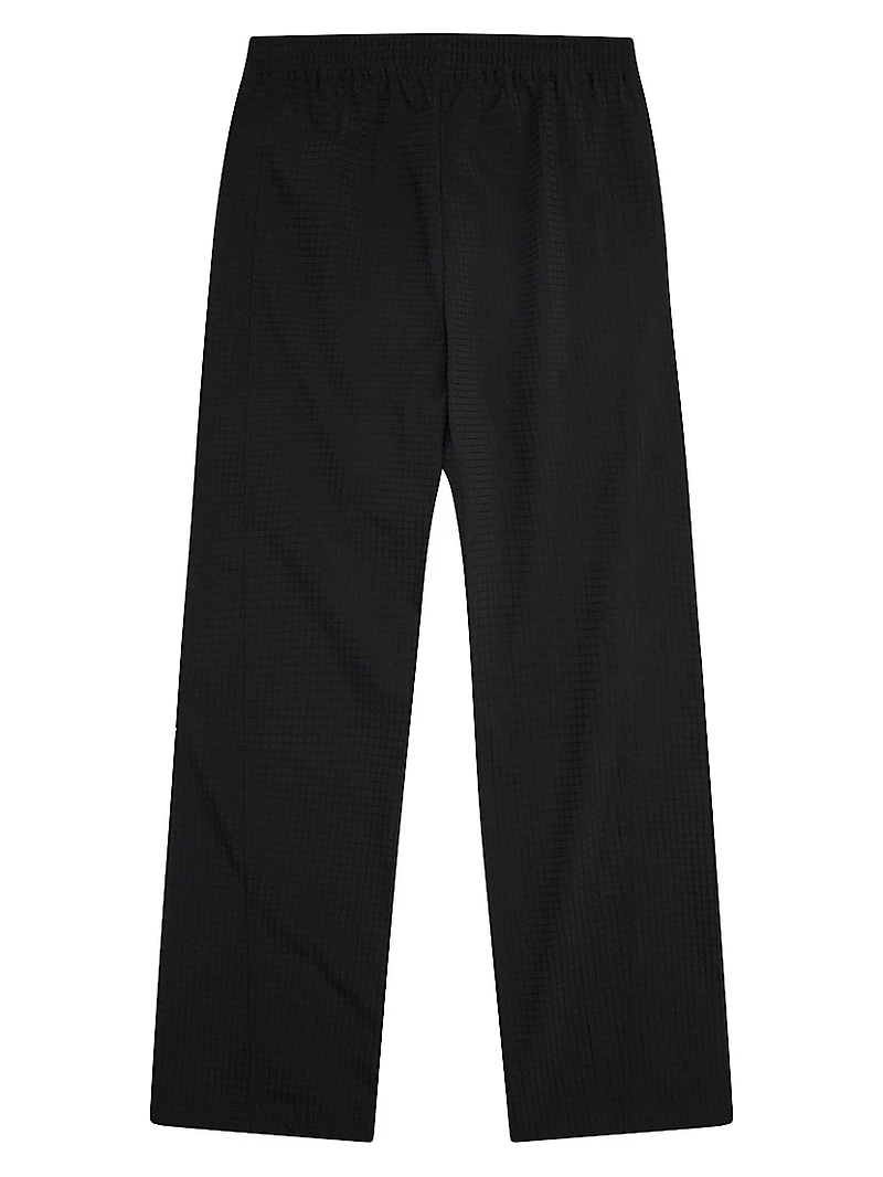 Seamed Nylon Track Pants
