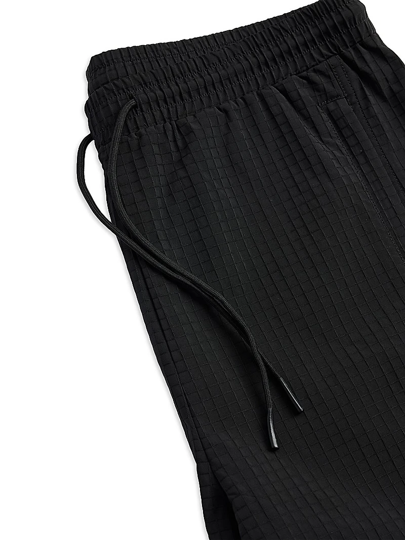 Seamed Nylon Track Pants