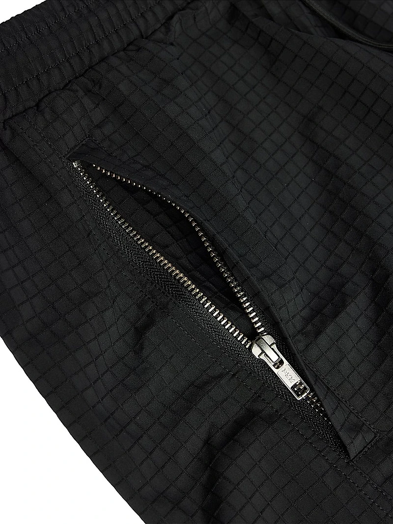 Seamed Nylon Track Pants