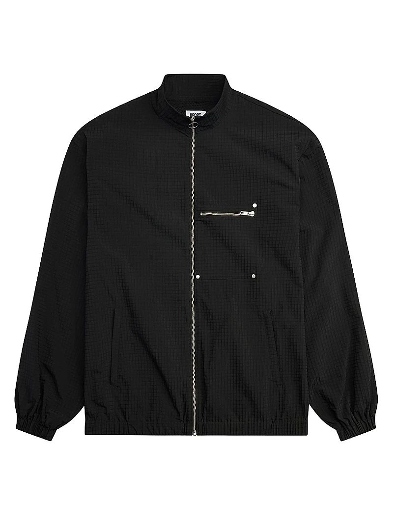 Nylon Track Jacket