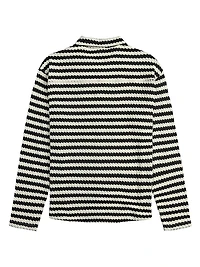 Chevron Jacquard Knit Shirt