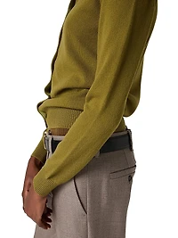 Cashmere Cardigan with Collar