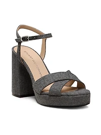 Dayna 90MM Block Heel Platform Sandals