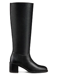 Finn 55MM Leather Knee-High Boots