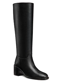 Finn 55MM Leather Knee-High Boots