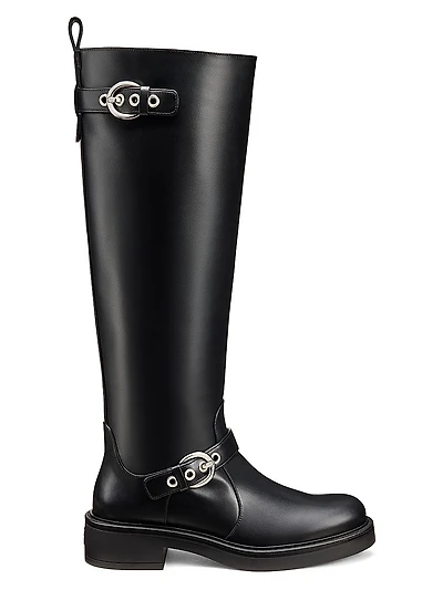 Chrystie 20MM Leather Knee-High Boots