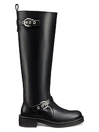 Chrystie 20MM Leather Knee-High Boots