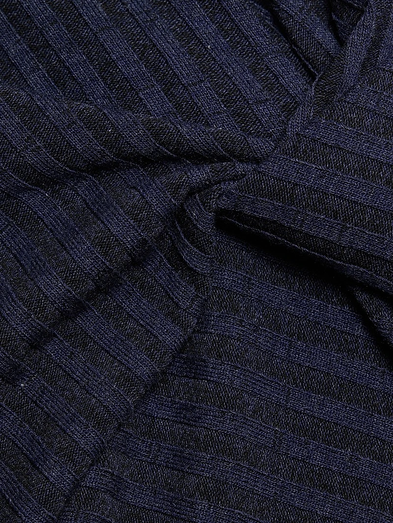 Flint Ribbed Midi-Dress