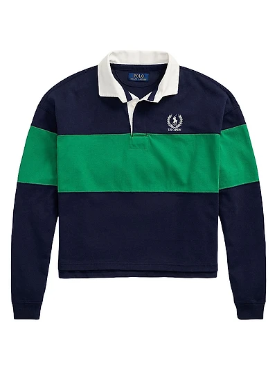 US Open Stripe Rugby Shirt