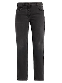 Riaco Straight-Leg Ankle Jeans