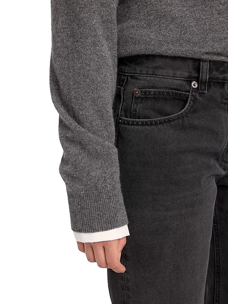 Riaco Straight-Leg Ankle Jeans