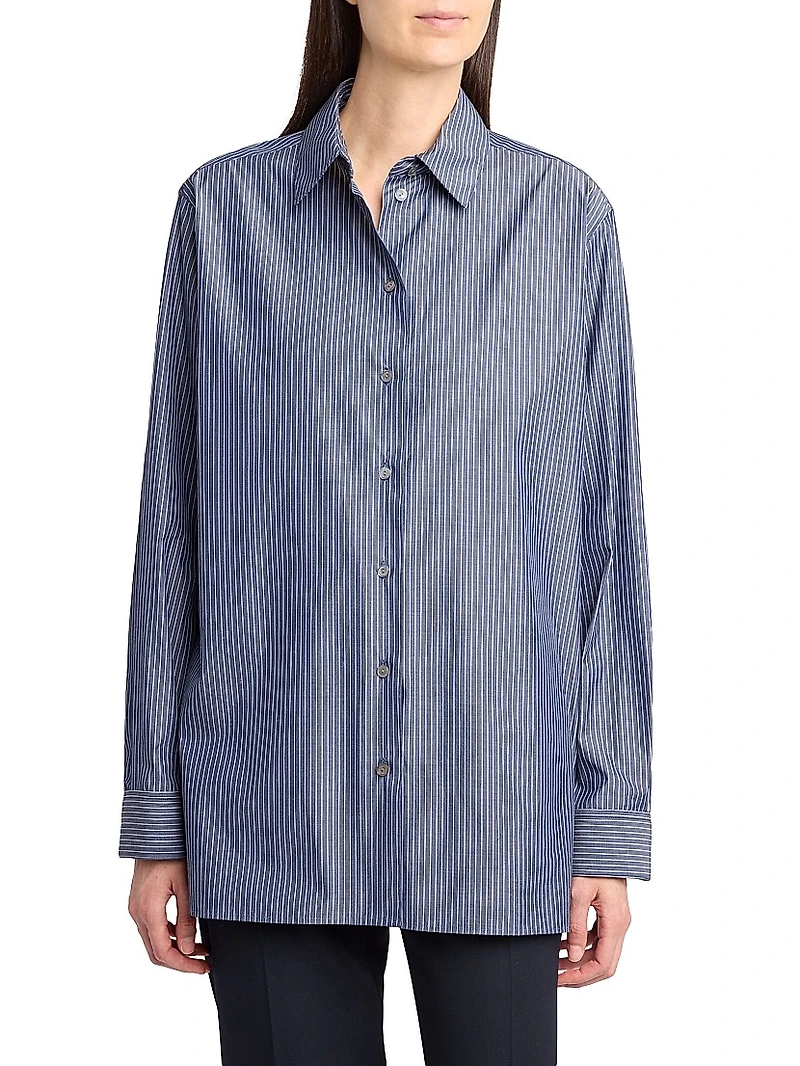 Sisilia Striped Cotton Shirt