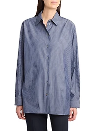 Sisilia Striped Cotton Shirt