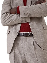 Braided Leather Belt