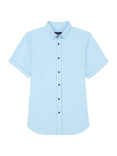 Hammond Cotton-Blend Knit Shirt