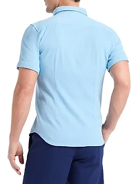 Hammond Cotton-Blend Knit Shirt