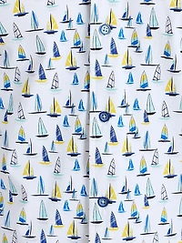 Trans Pacific Graphic Knit Shirt