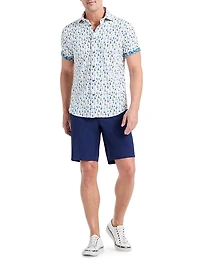 Trans Pacific Graphic Knit Shirt