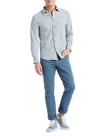 Caveda Abstract Stretch-Cotton Shirt