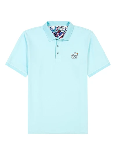 Monkey Business Stretch-Cotton Polo Shirt