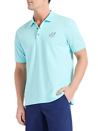 Monkey Business Stretch-Cotton Polo Shirt