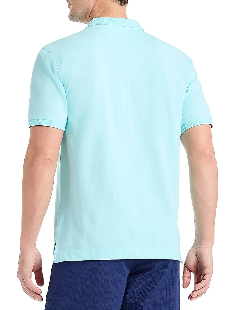 Monkey Business Stretch-Cotton Polo Shirt