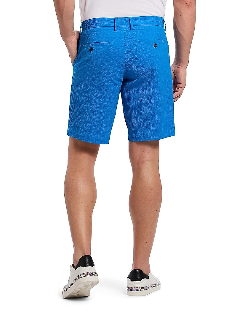 Thresher Stretch-Cotton Shorts