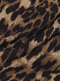 Kiana Leopard Wide-Leg Pants