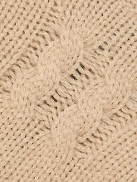 Chassy Camel Hair Crewneck Sweater