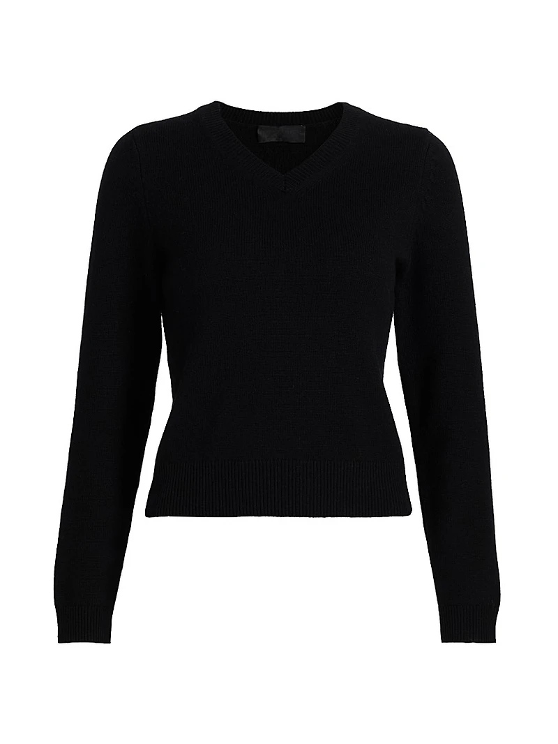Tabbie Cashmere V-Neck Sweater