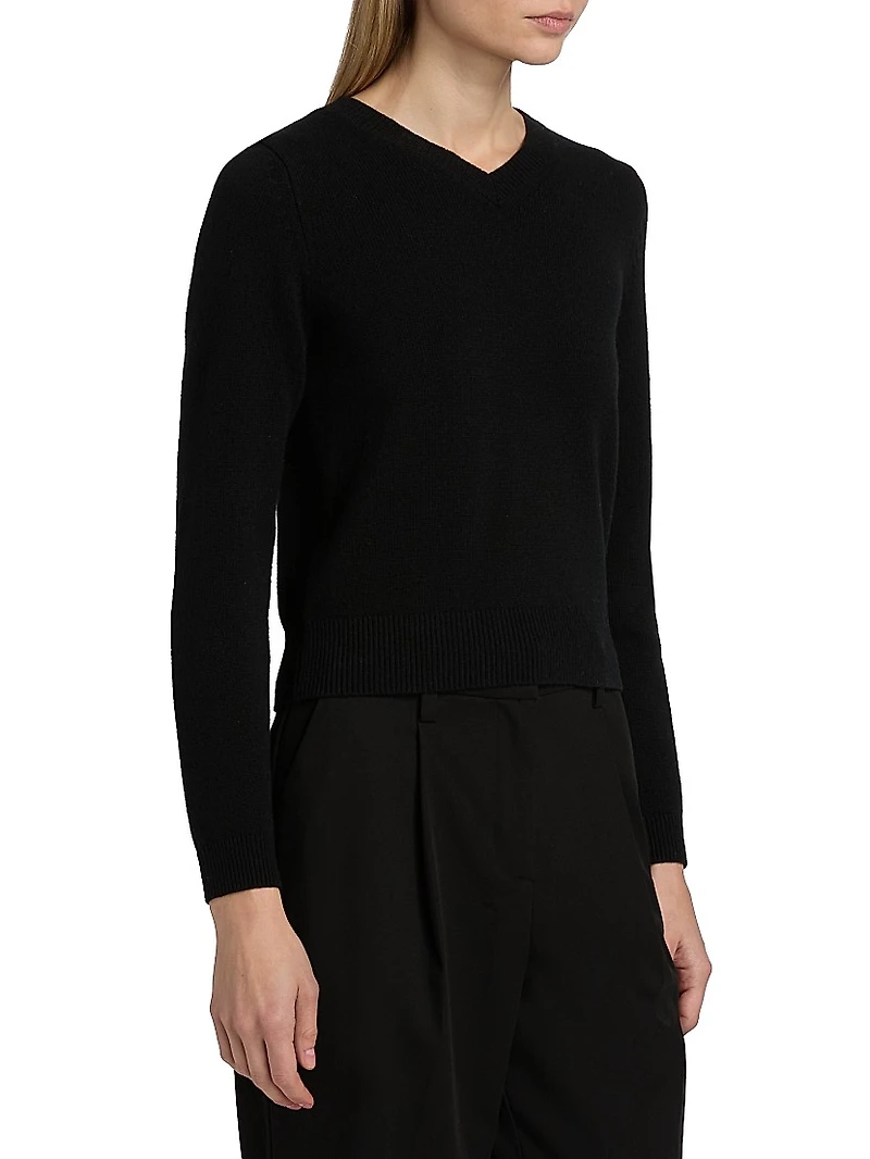 Tabbie Cashmere V-Neck Sweater